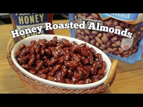 how to make honey roasted almonds in a pan