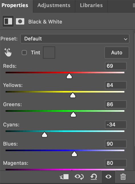 how to make image black and white in photoshop shortcut