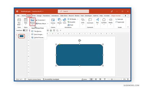 how to make image corners rounded in powerpoint