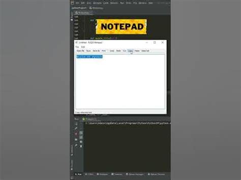 how to make in notepad