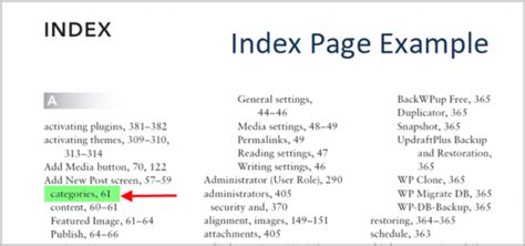 how to make index page in wordpress