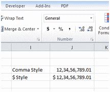 how to make indian number format in excel