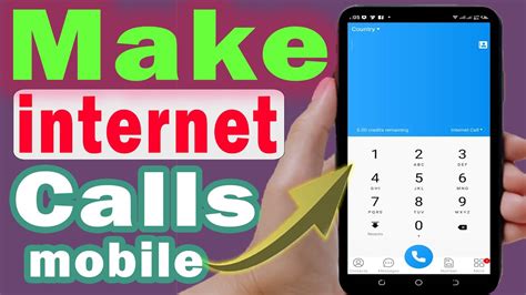 how to make internet call to mobile number free