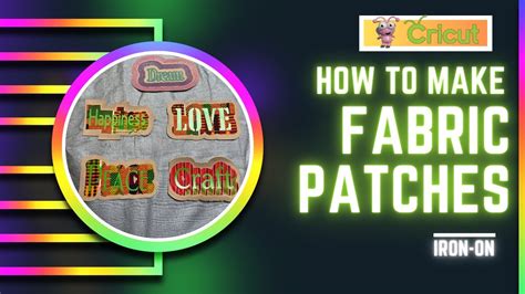 how to make iron on patches for shirts