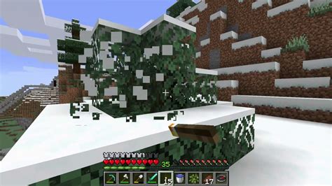 how to make leaf blocks in minecraft