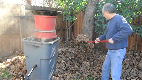 how to make leaf mulcher