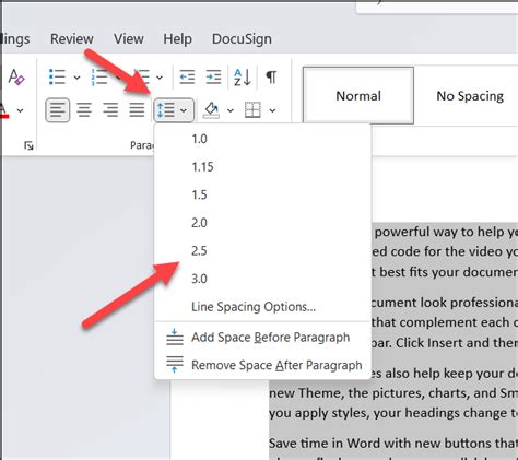 how to make letter spacing smaller in word