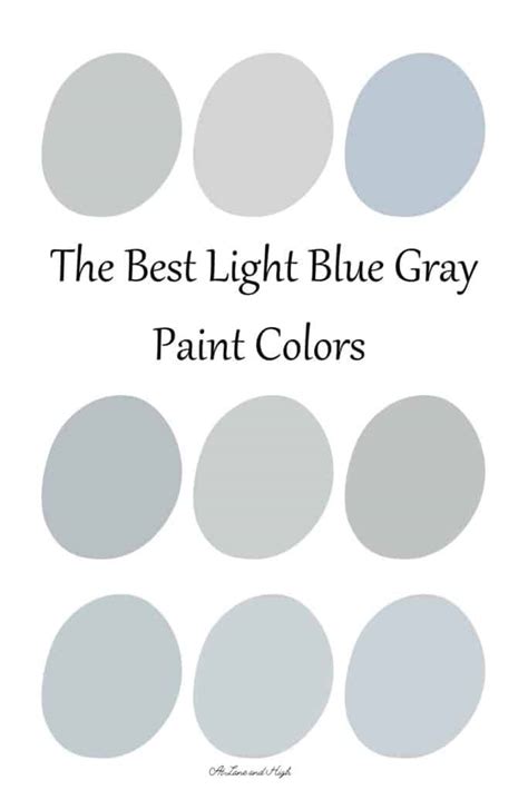 how to make light blue gray paint