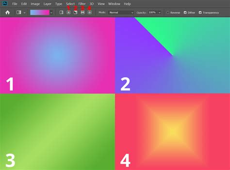 how to make linear gradient in photoshop