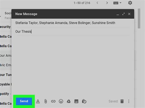 how to make mailing list gmail