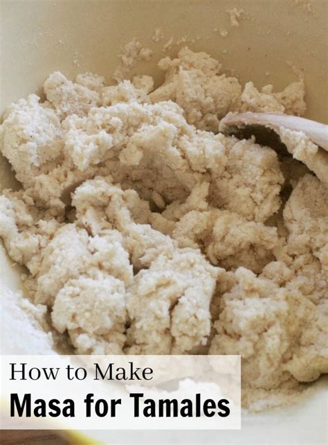 how to make masa from scratch