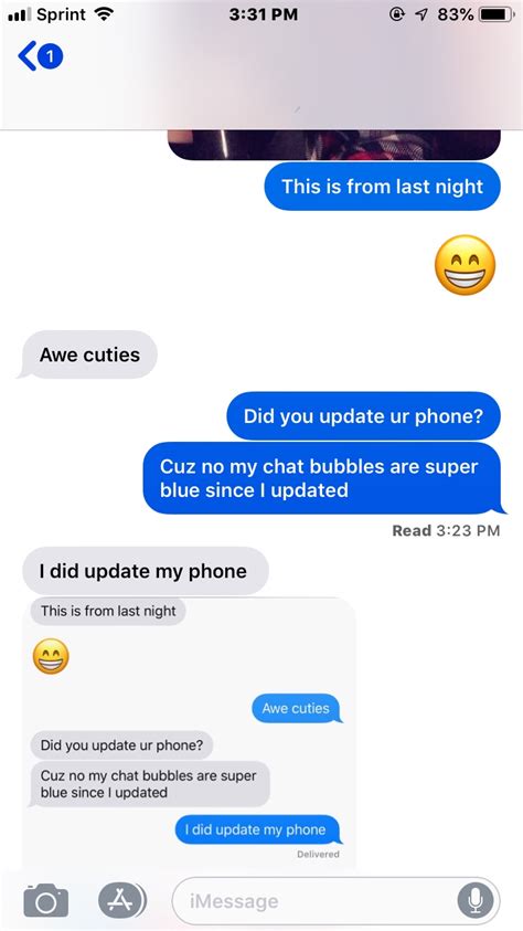 how to make messages darker blue on iphone