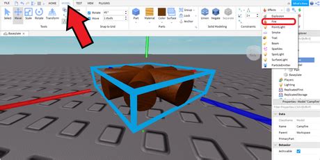 how to make model roblox studio