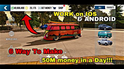 how to make money in car parking multiplayer android