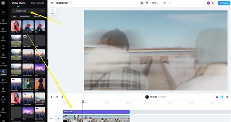 how to make motion blur effect in capcut