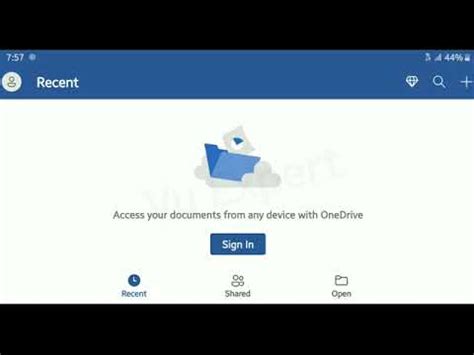 how to make ms word file in phone
