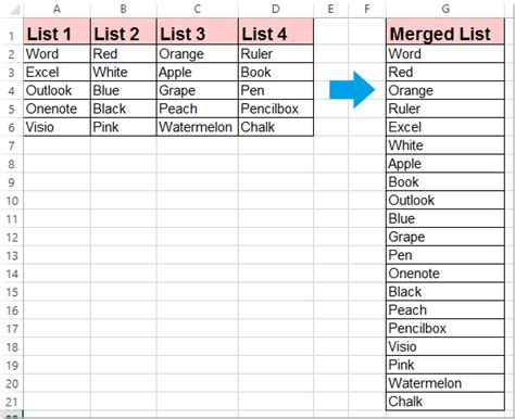how to make multiple columns into one in excel