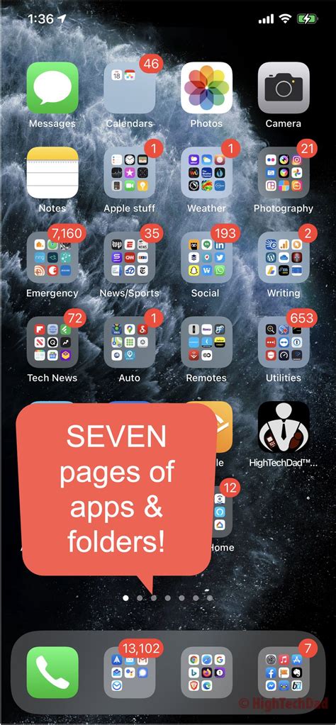 how to make multiple hidden folders on iphone