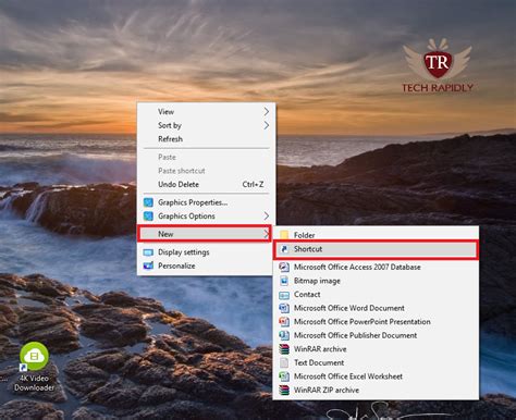 how to make my computer shortcut on desktop in windows 10
