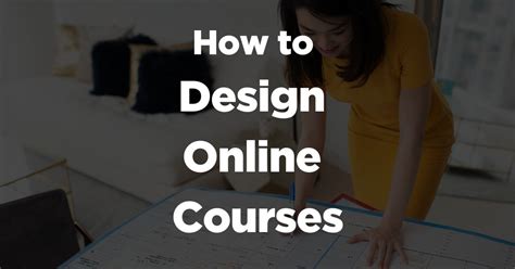 how to make my own course