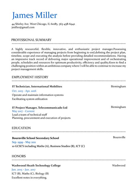 how to make my own resume template