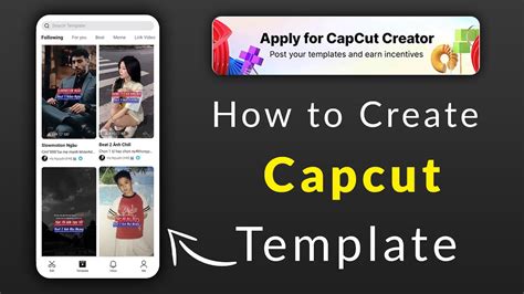 how to make my own template in capcut