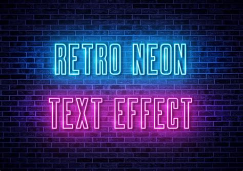 how to make neon text in illustrator