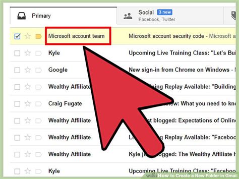 how to make new folder on gmail app