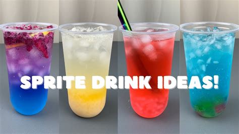 how to make non alcoholic drinks with sprite