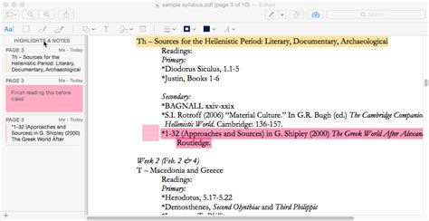how to make notes on a pdf in preview