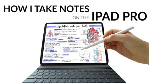 how to make notes on ipad pro
