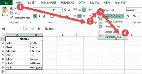 how to make one cell into two columns in excel