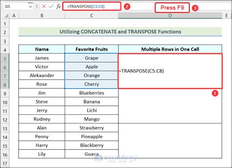 how to make one cell take up multiple rows in excel
