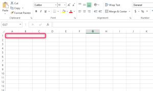 how to make one column bigger than the other in excel