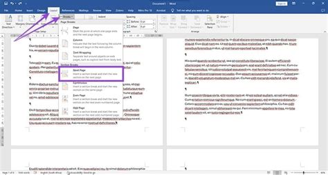 how to make only one page in word
