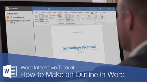 how to make outline in word doc
