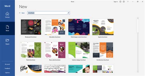 how to make pamphlet in word
