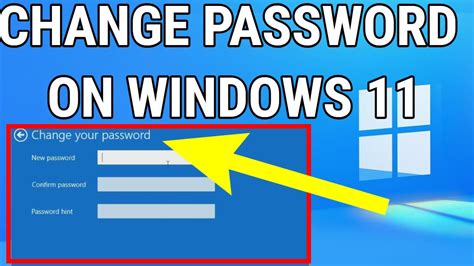 how to make password in pc windows 11