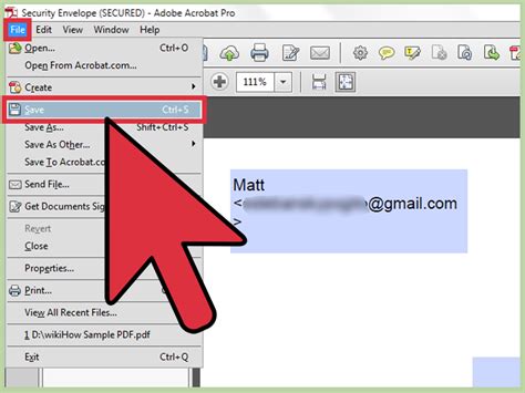 how to make pdf protected
