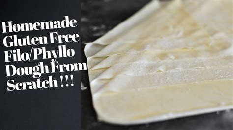 how to make phyllo from scratch