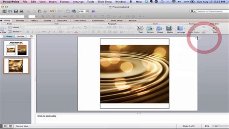 how to make picture blend in with background on powerpoint