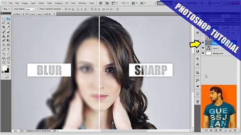 how to make picture sharp in photoshop