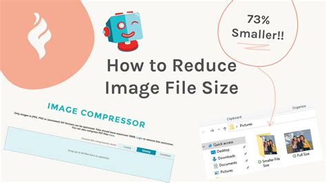 how to make pictures smaller size