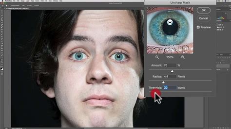 how to make pixelated images sharp in photoshop