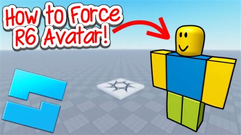 how to make players r6 in roblox studio
