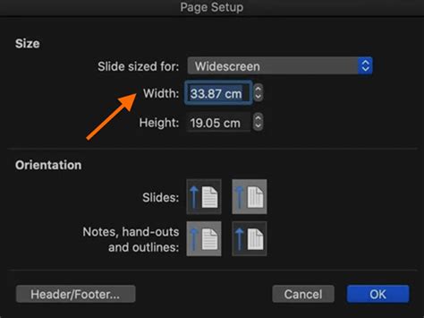 how to make poster dimensions in powerpoint