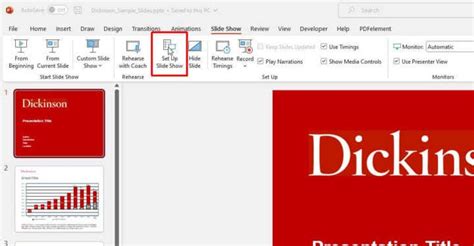 how to make powerpoint presentation autoplay