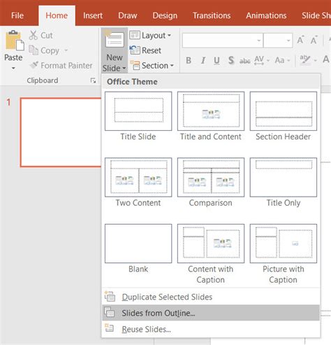 how to make powerpoint presentation in word