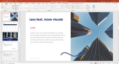 how to make powerpoint presentation look more professional