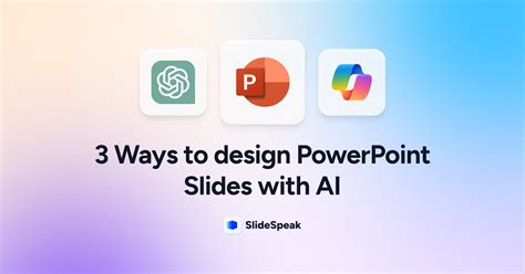 how to make powerpoint presentation on ai